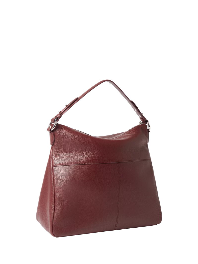 Osprey London Stella leather hobo bag with two straps (British brand)