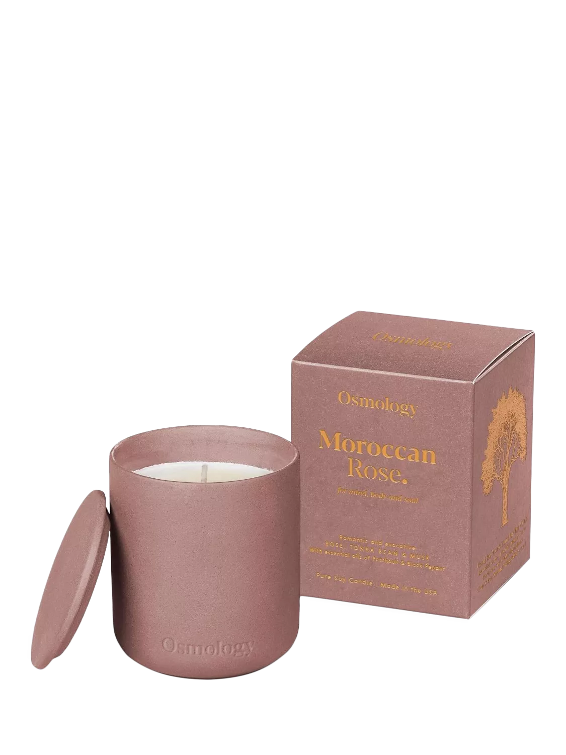 Osmology by Aery Moroccan Rose scented candle 280g - British product