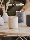 Osmology by Aery Nordic Cedar scented candle 280g, imported from the UK