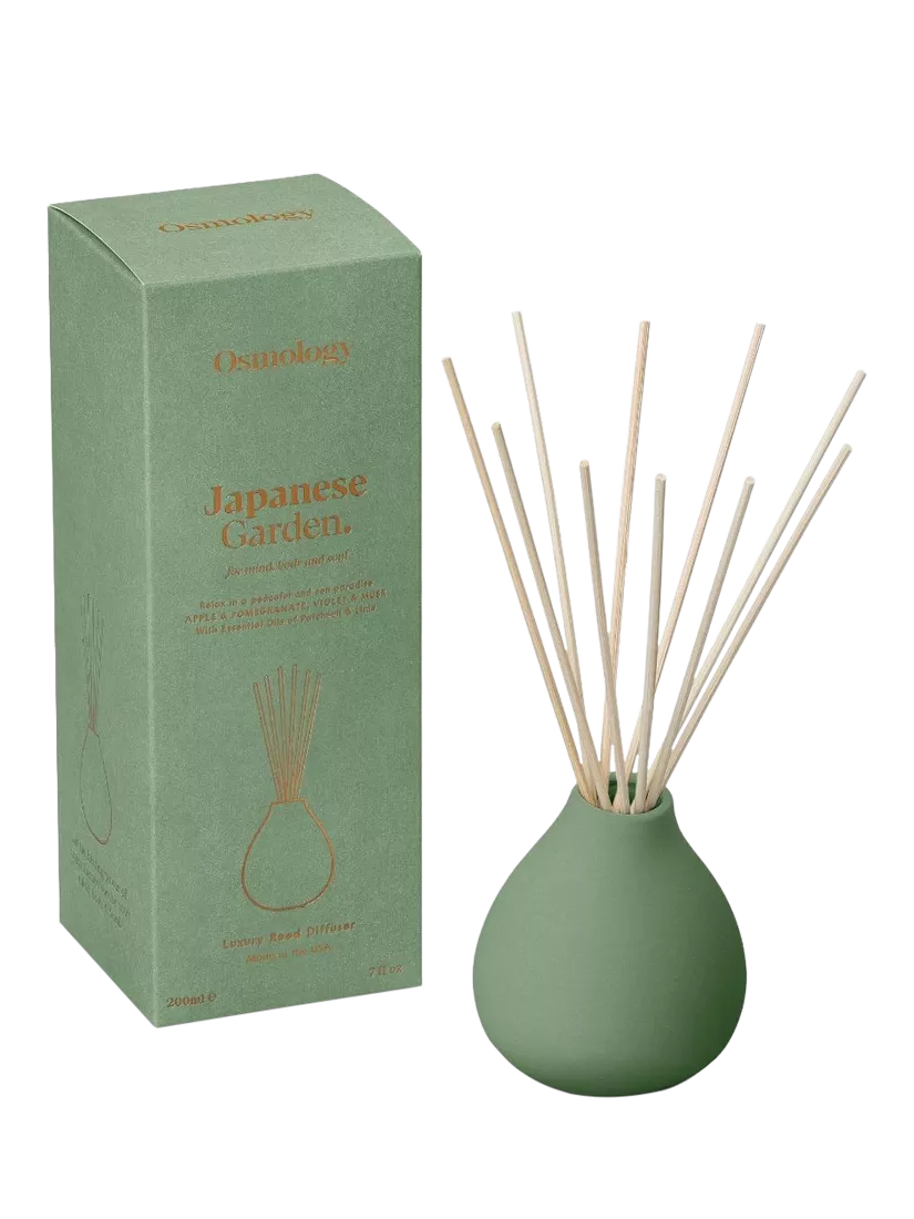 Osmology by Aery Japanese Garden reed diffuser 200ml, imported from the UK