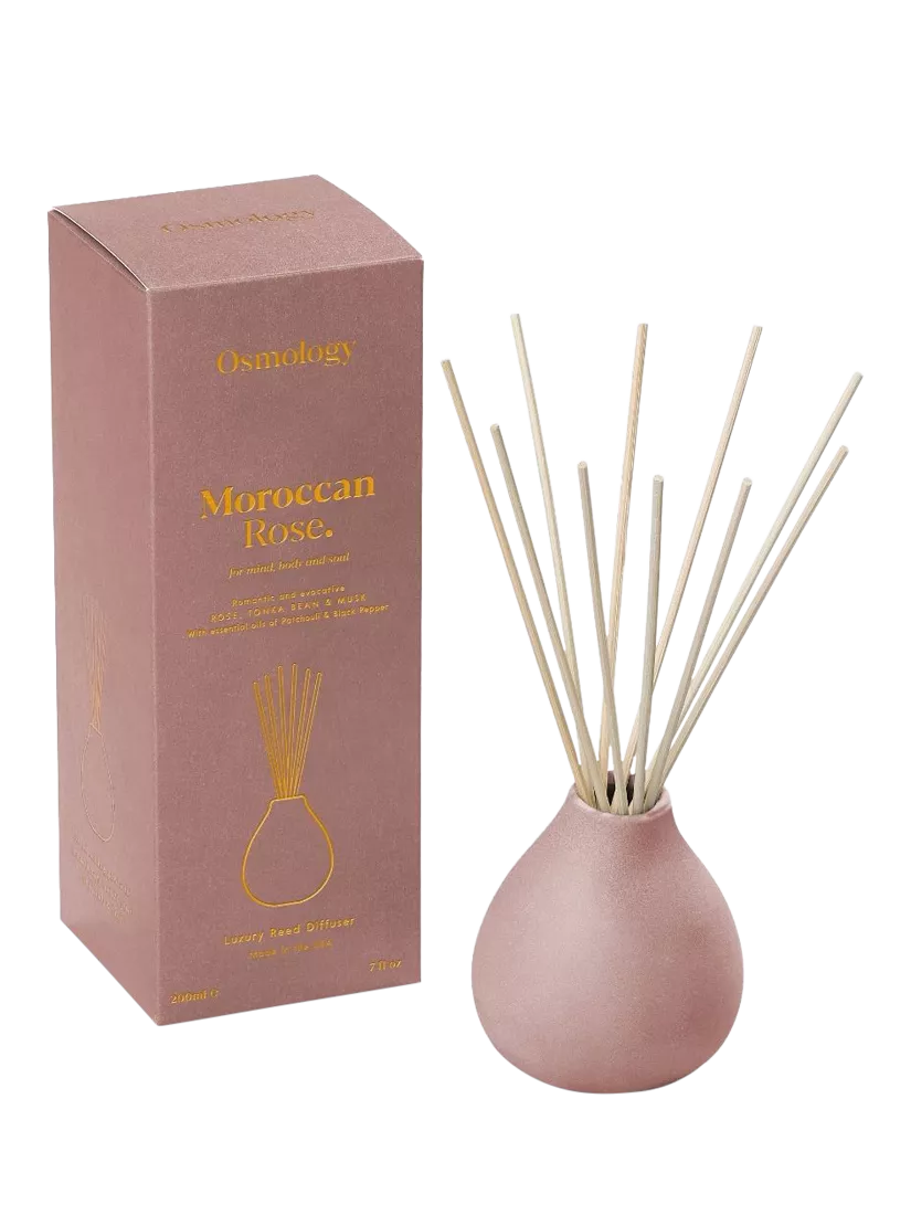 Osmology by Aery Moroccan Rose reed diffuser 200ml, UK version