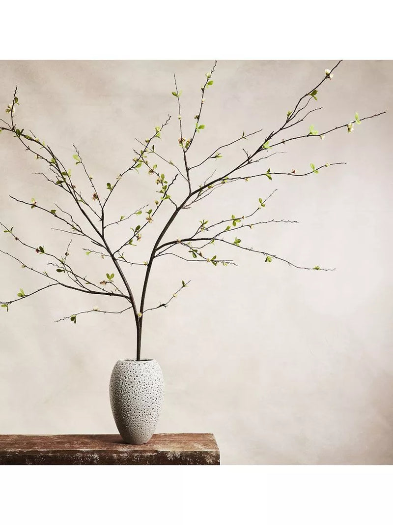 West Elm faux blossom branch arrangement, imported from the UK