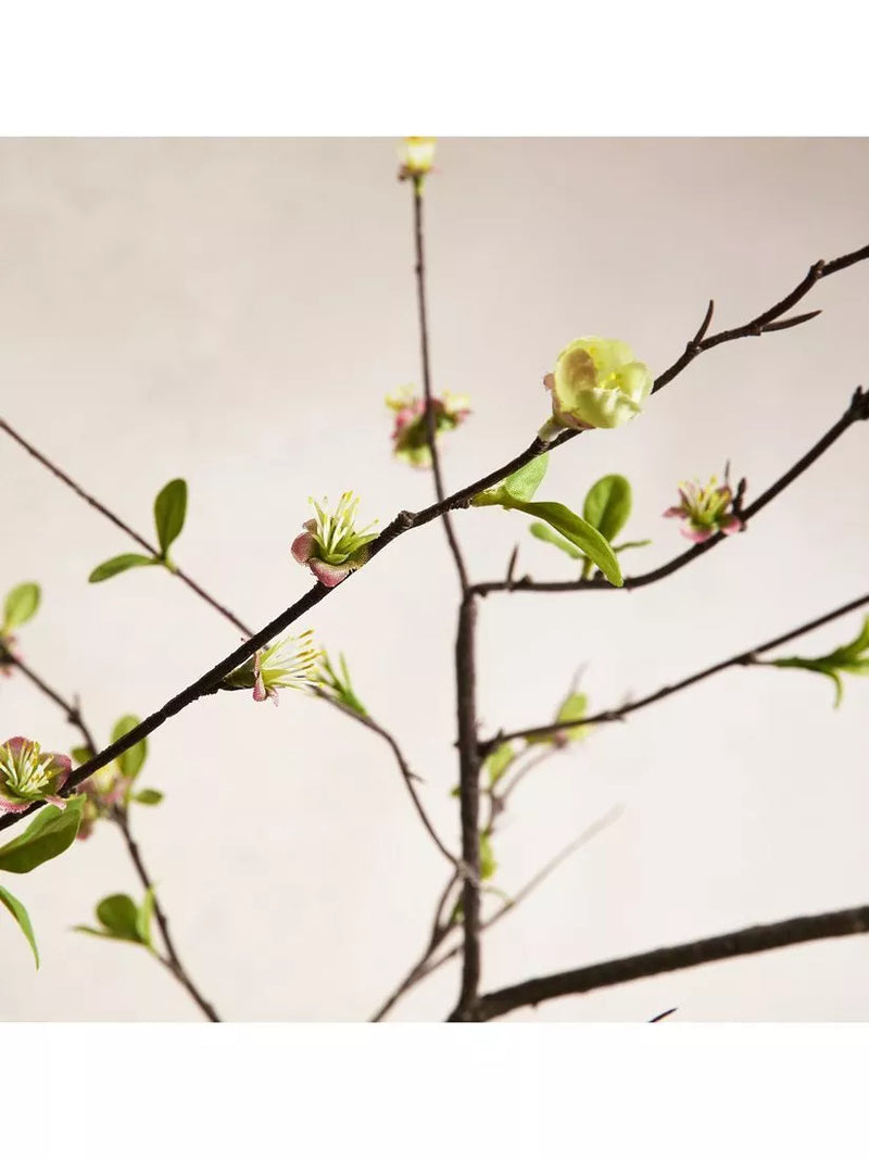West Elm faux blossom branch arrangement, imported from the UK
