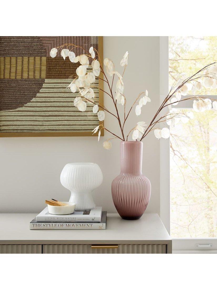 West Elm faux lunaria branch artificial flower UK version