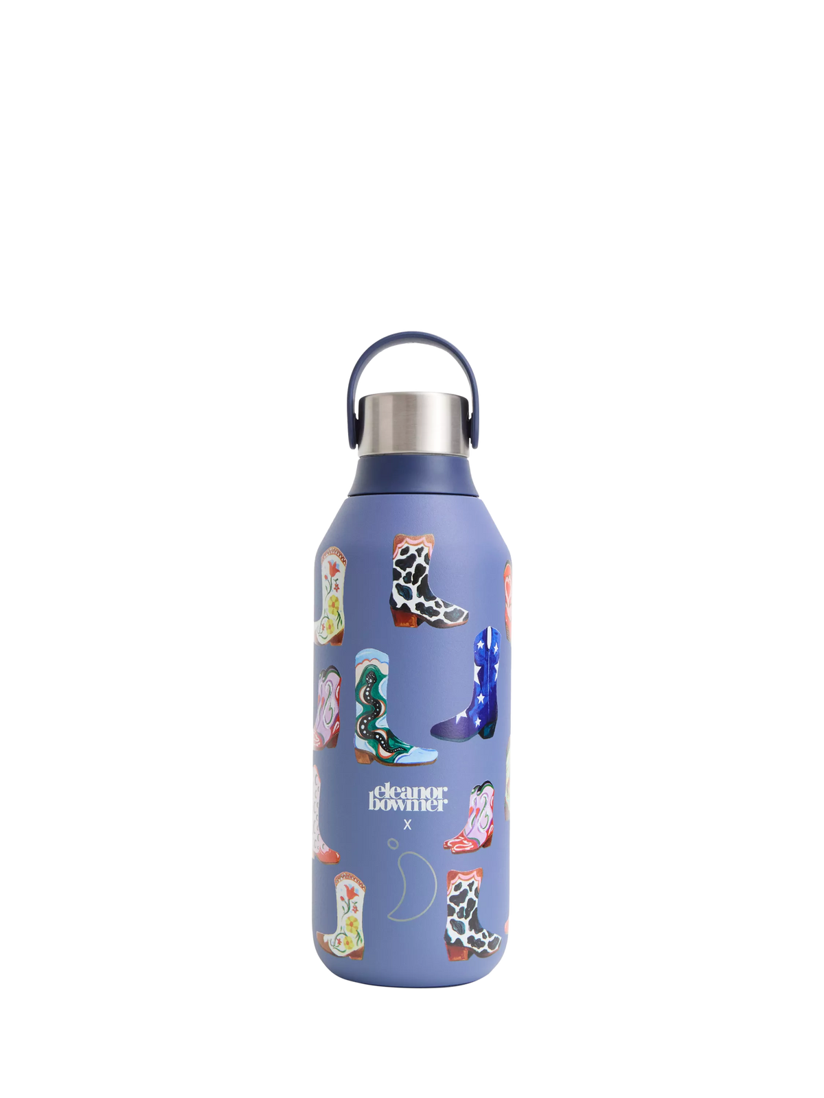 Chilly's drinks bottle Cowboy Boots design 500ml, UK version