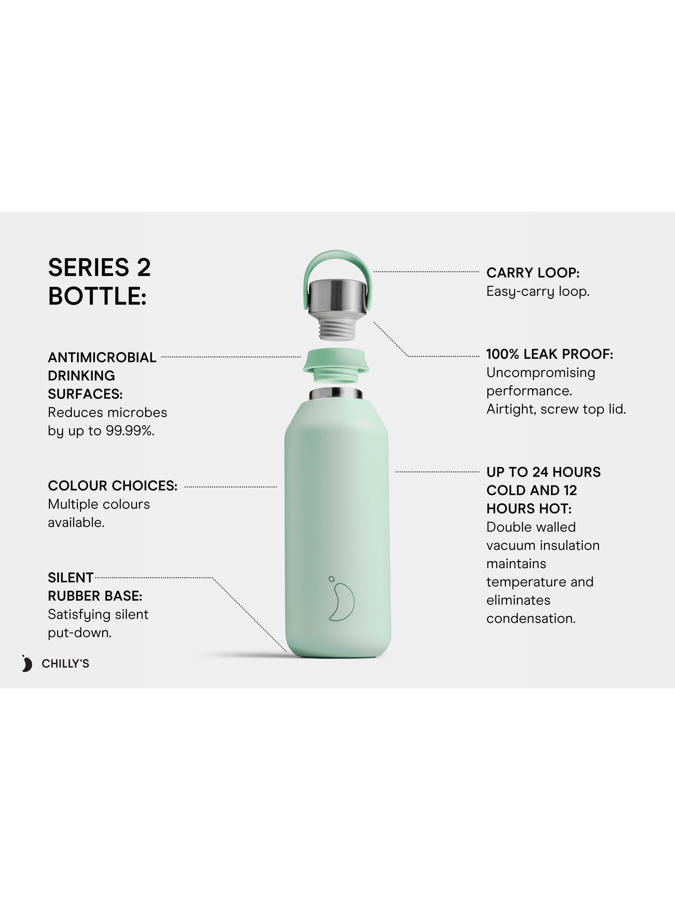 Chilly's drinks bottle Cowboy Boots design 500ml, UK version