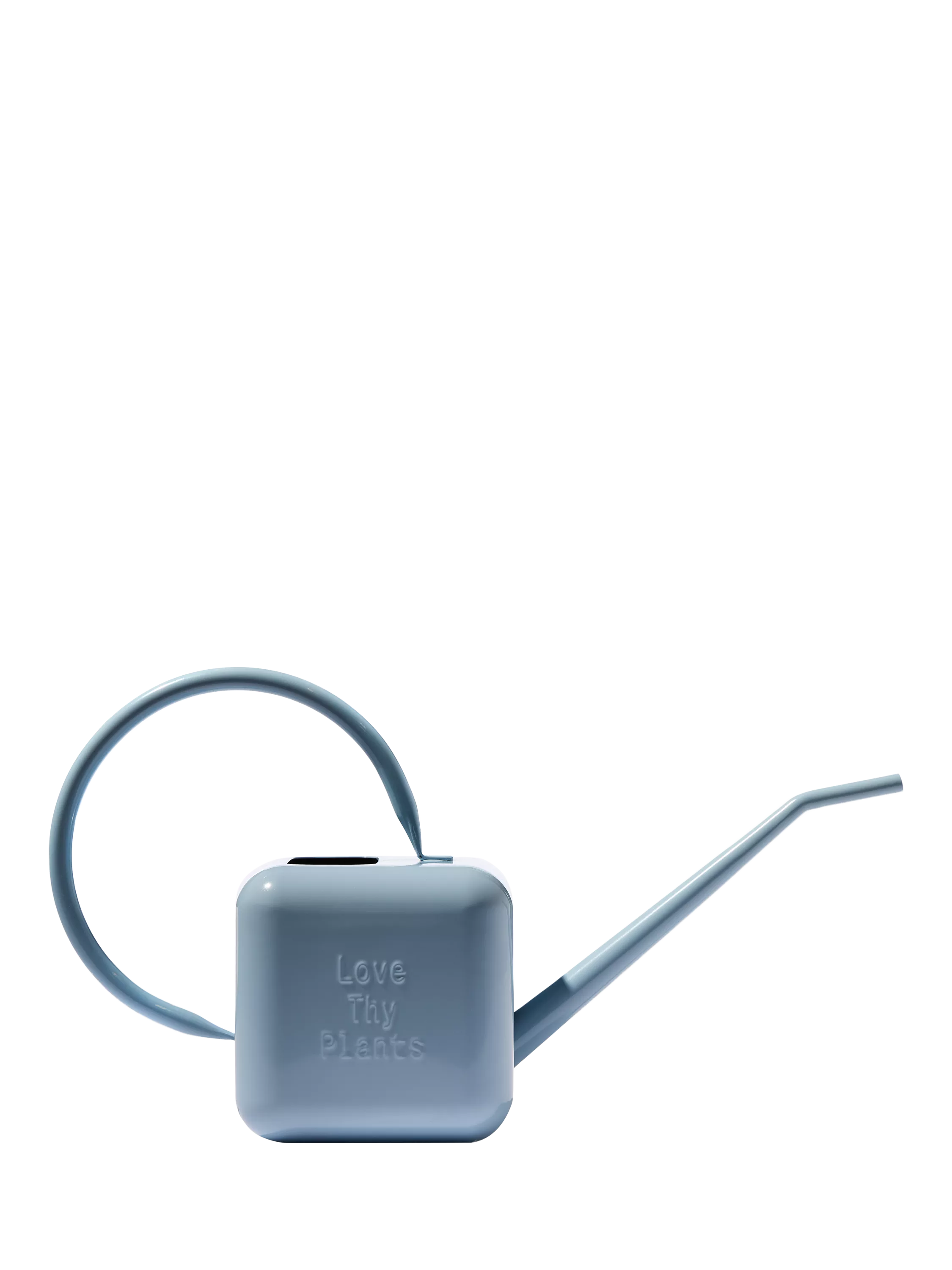 Sowvital stainless steel watering can blue 1.25L, UK version