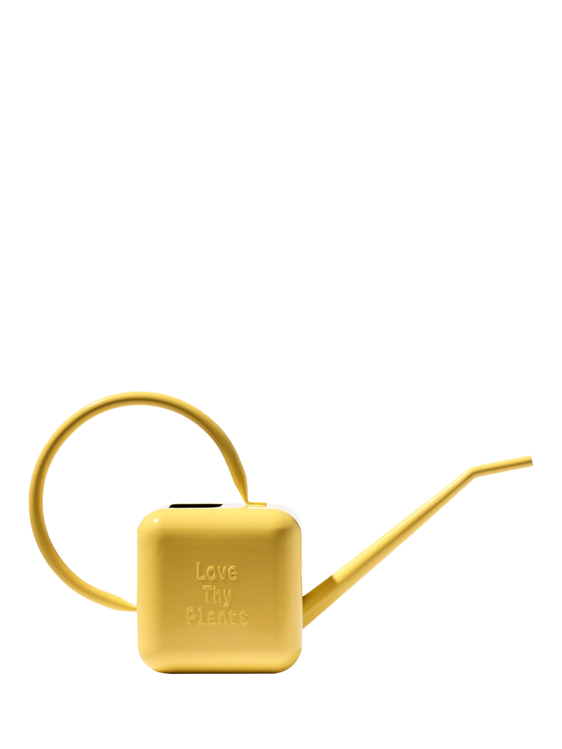Sowvital watering can yellow 1.25L, imported from the UK