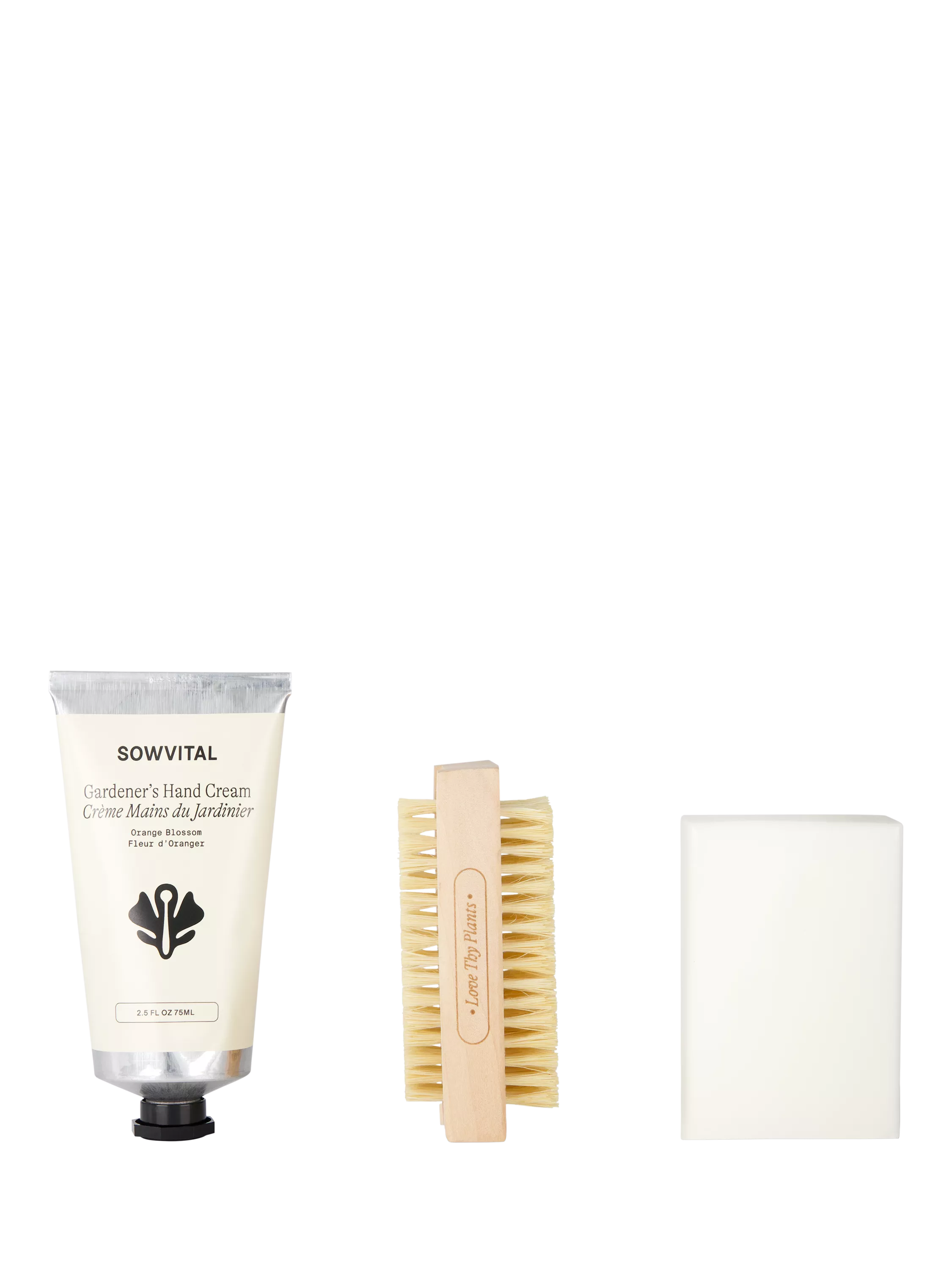 Sowvital hand care kit soap nail brush shea butter, UK version