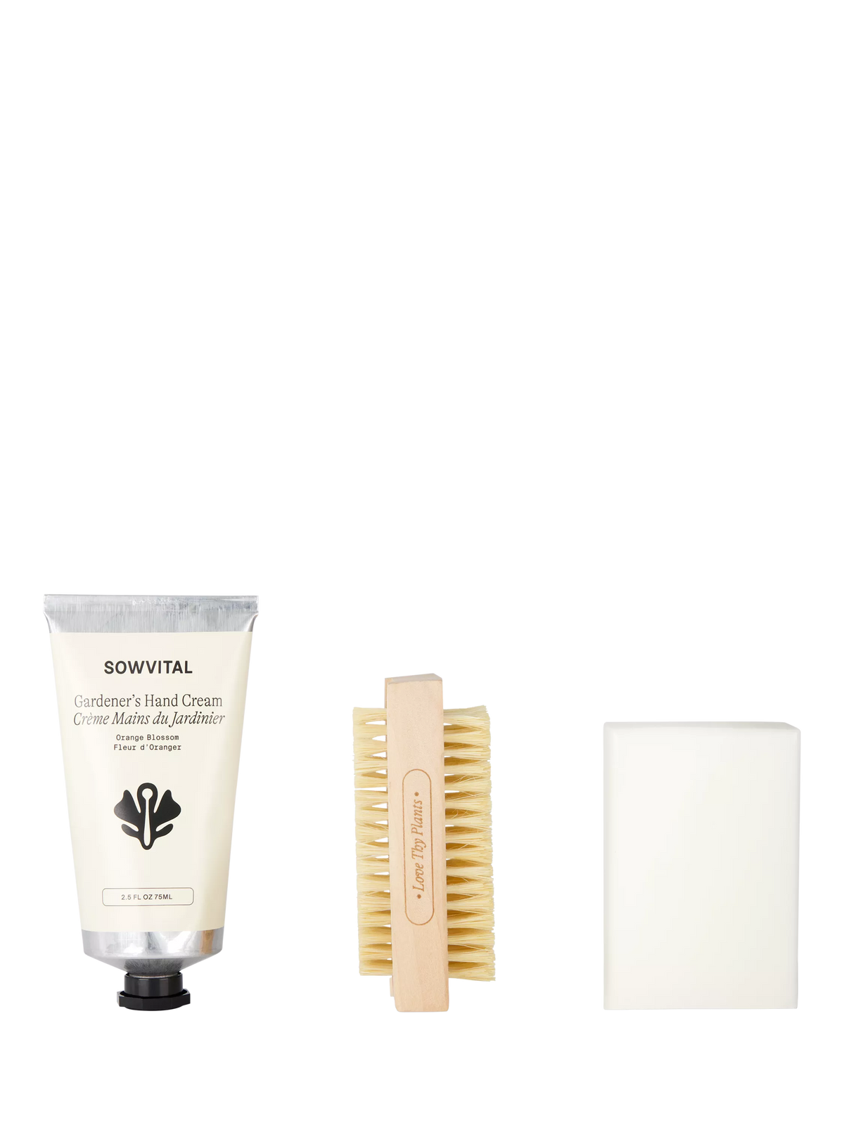 Sowvital hand care kit soap nail brush shea butter, UK version