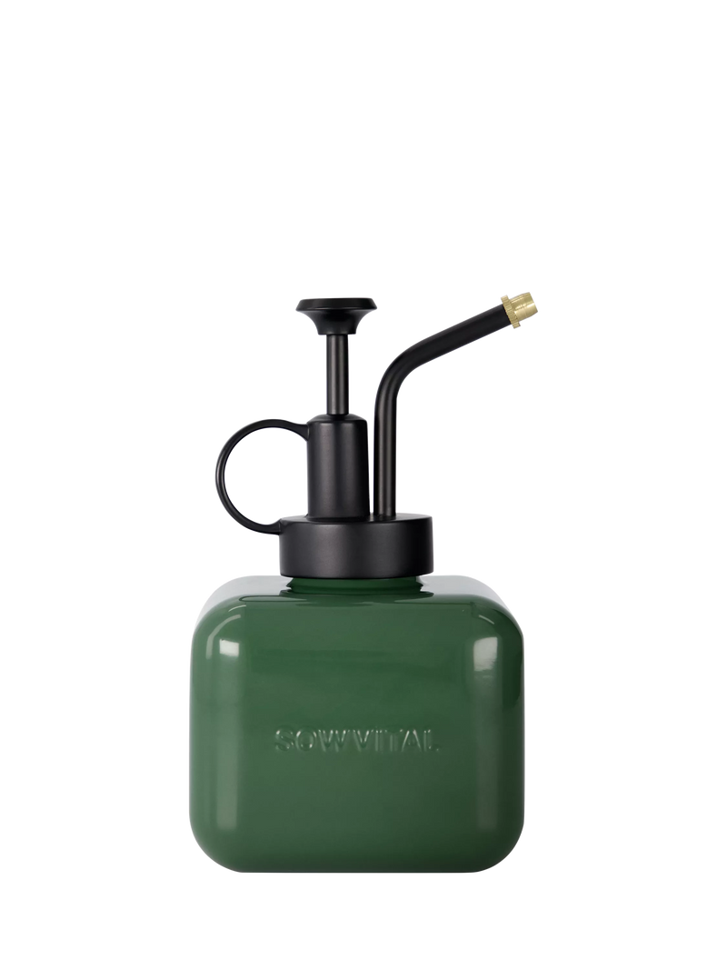 Sowvital stainless steel houseplant mister 450ml green, UK version