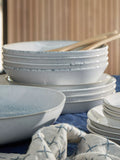 Denby Kiln Blue stoneware pasta bowl 22cm - British product