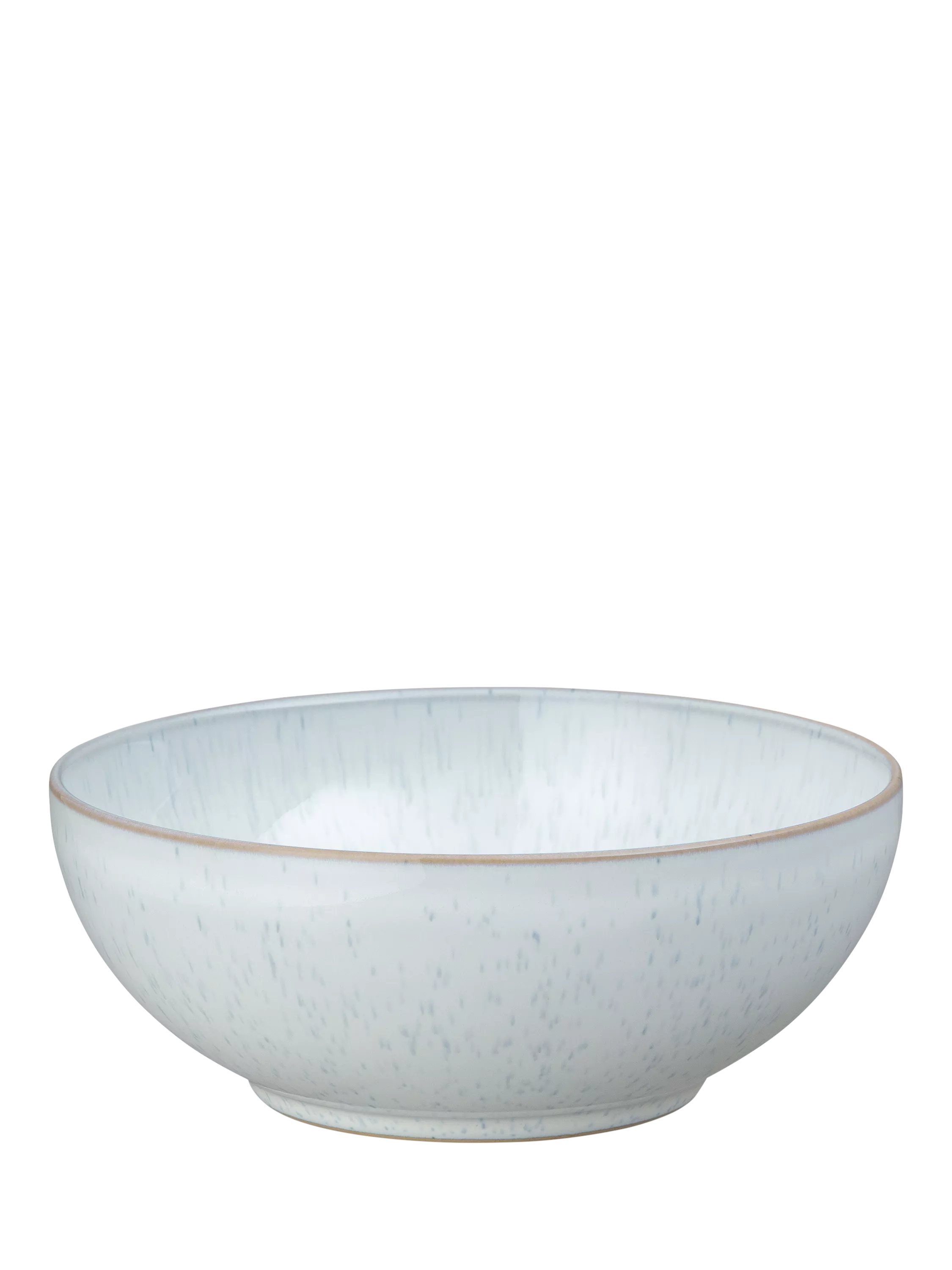 Denby White Speckle cereal bowl 17cm, UK version