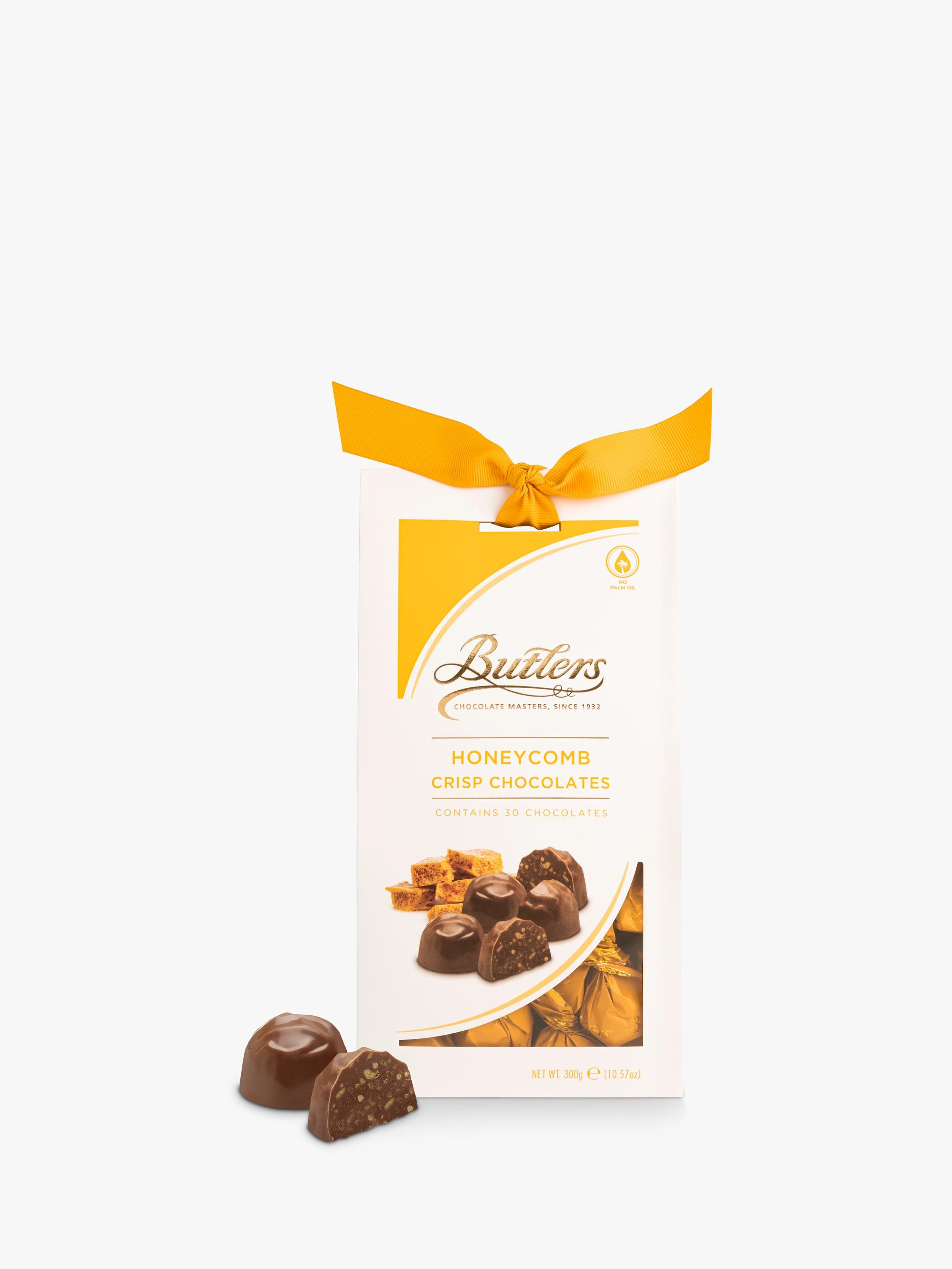 Butlers milk chocolate honeycomb crisp pieces 300g, imported from the UK
