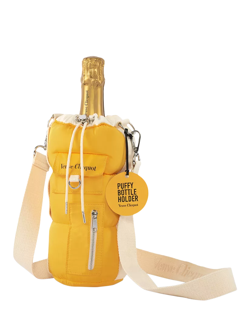Veuve Clicquot Brut Champagne 75cl bottle holder - British product