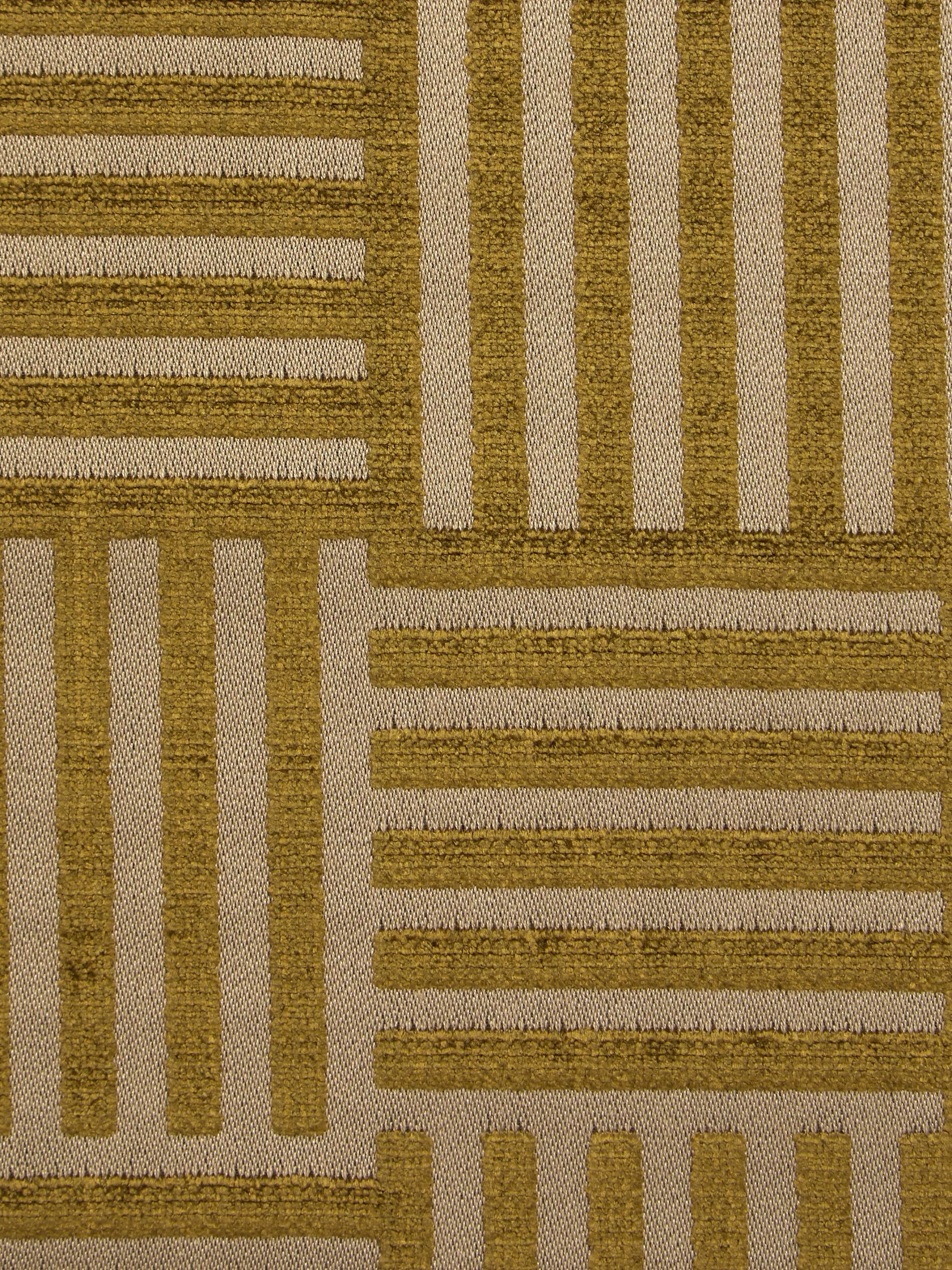 Liberty London Archive Geometric Furnishing Fabric, Kelp