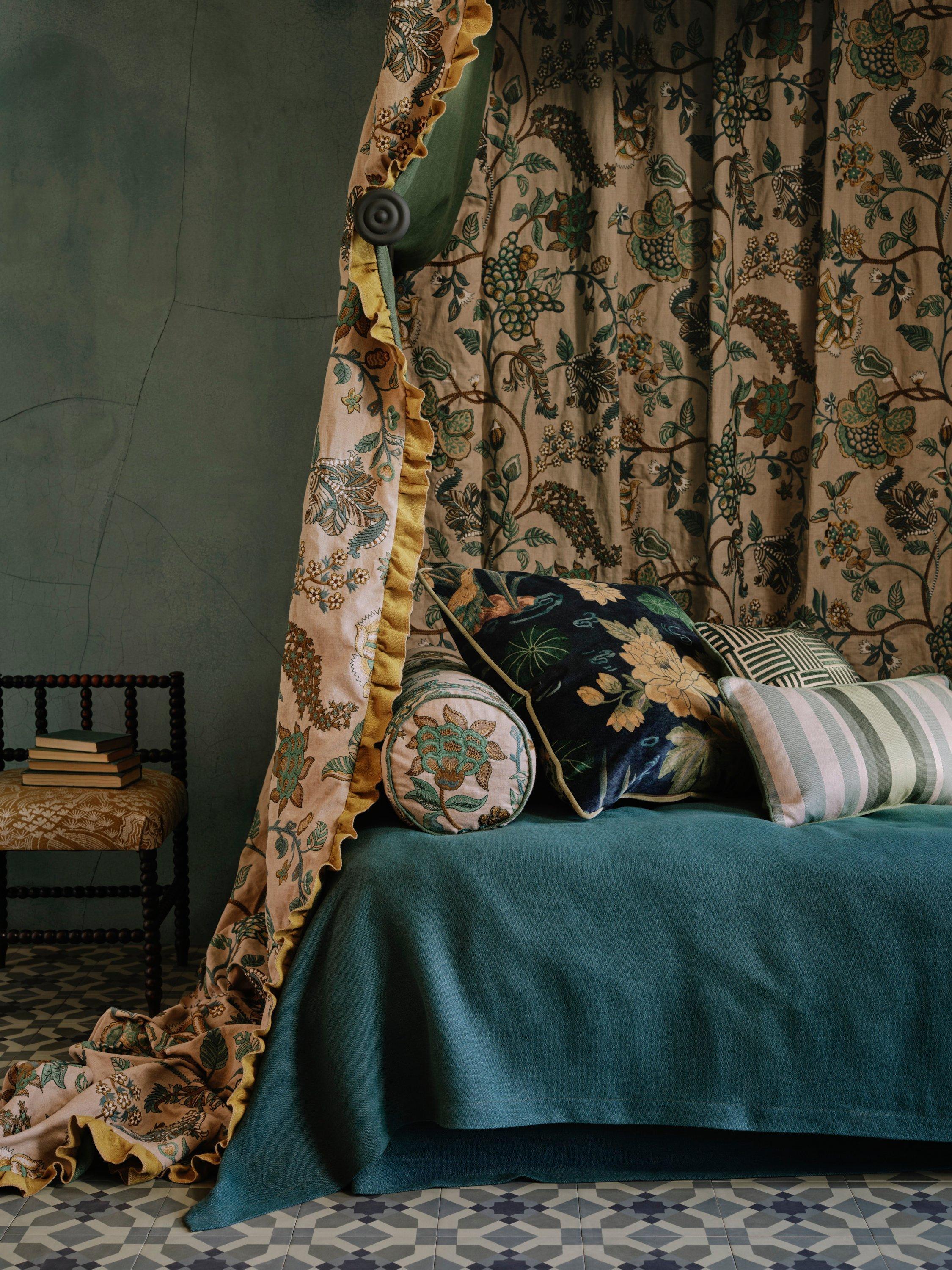 Liberty London Arlo Stripe furnishing fabric (British brand)