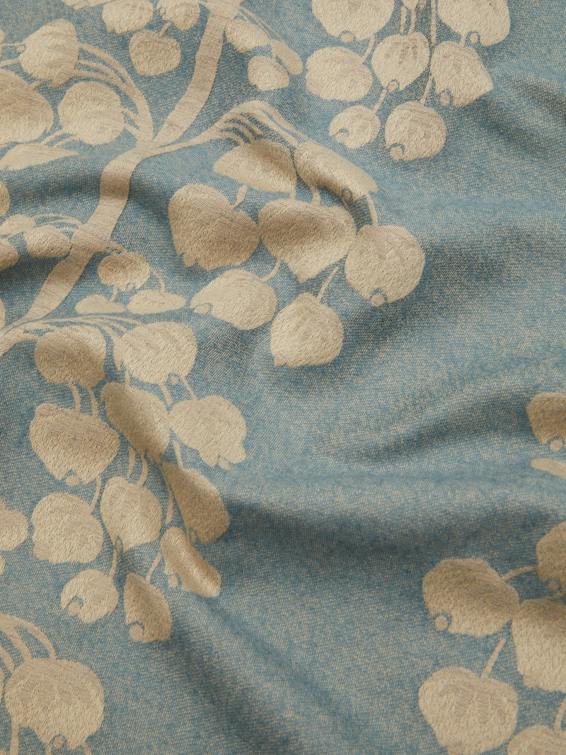 Liberty London berry tree weave furnishing fabric floral pattern - British product