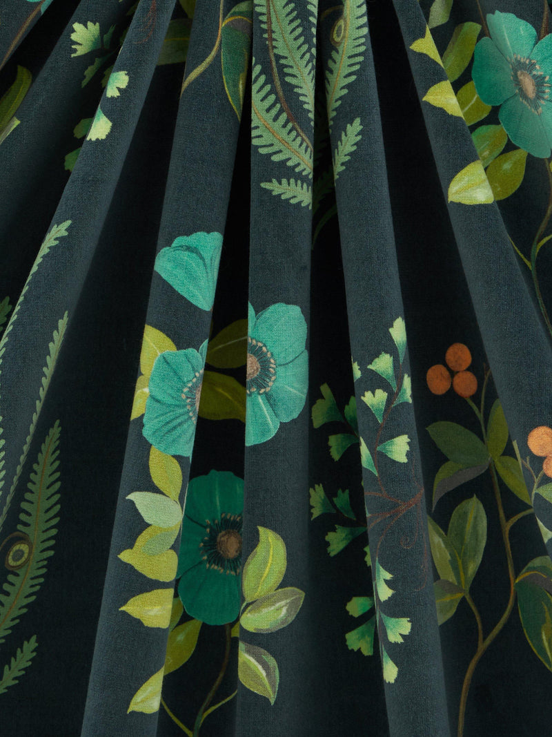 Liberty London Botanical Flora fabric in cotton velvet, imported from the UK