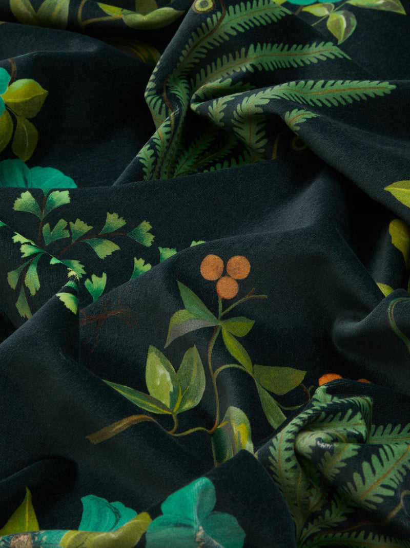Liberty London Botanical Flora fabric in cotton velvet, imported from the UK