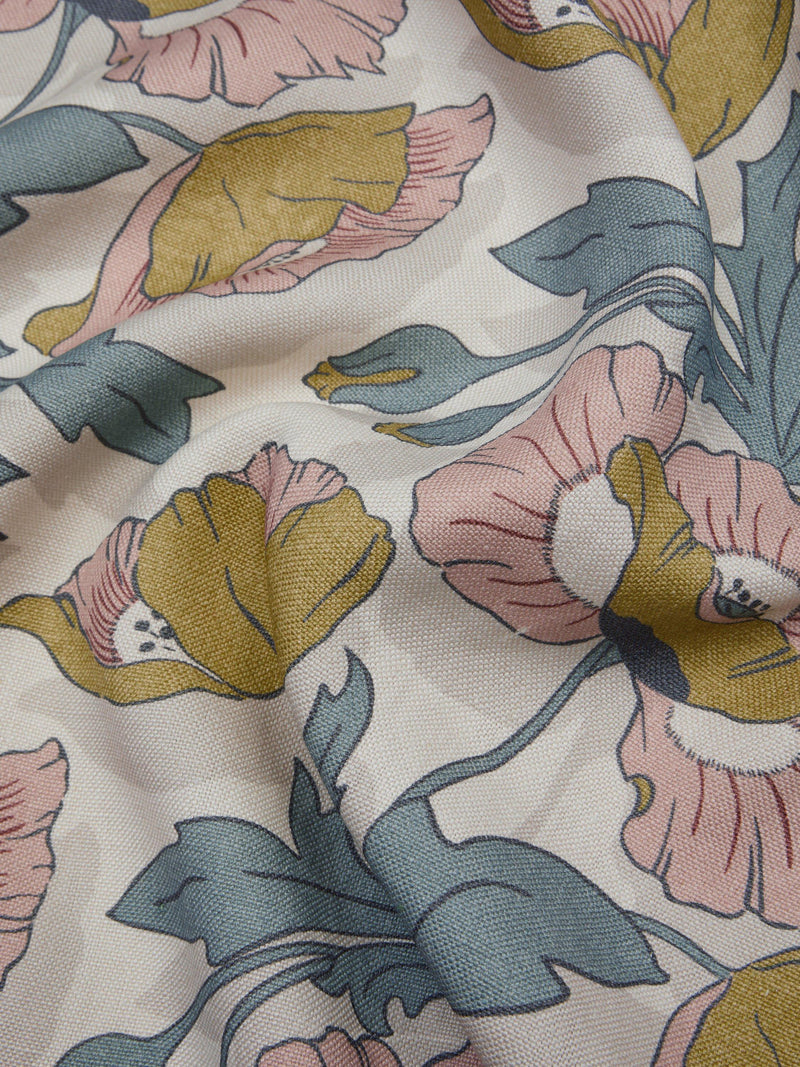 Liberty London Butterfield furnishing fabric poppy print - British product