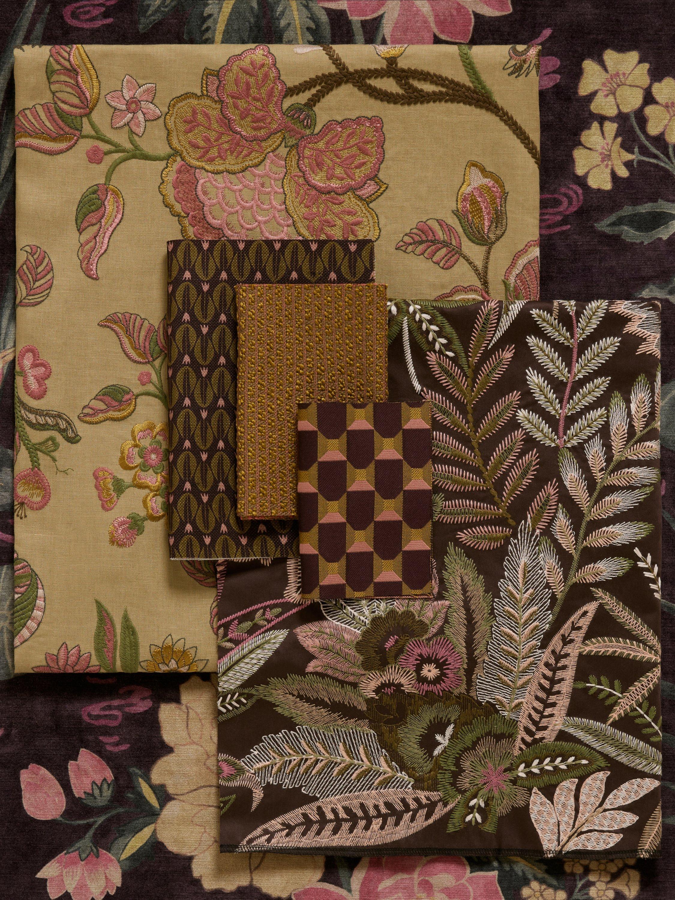 Liberty London Cypress Stitch fabric, imported from the UK
