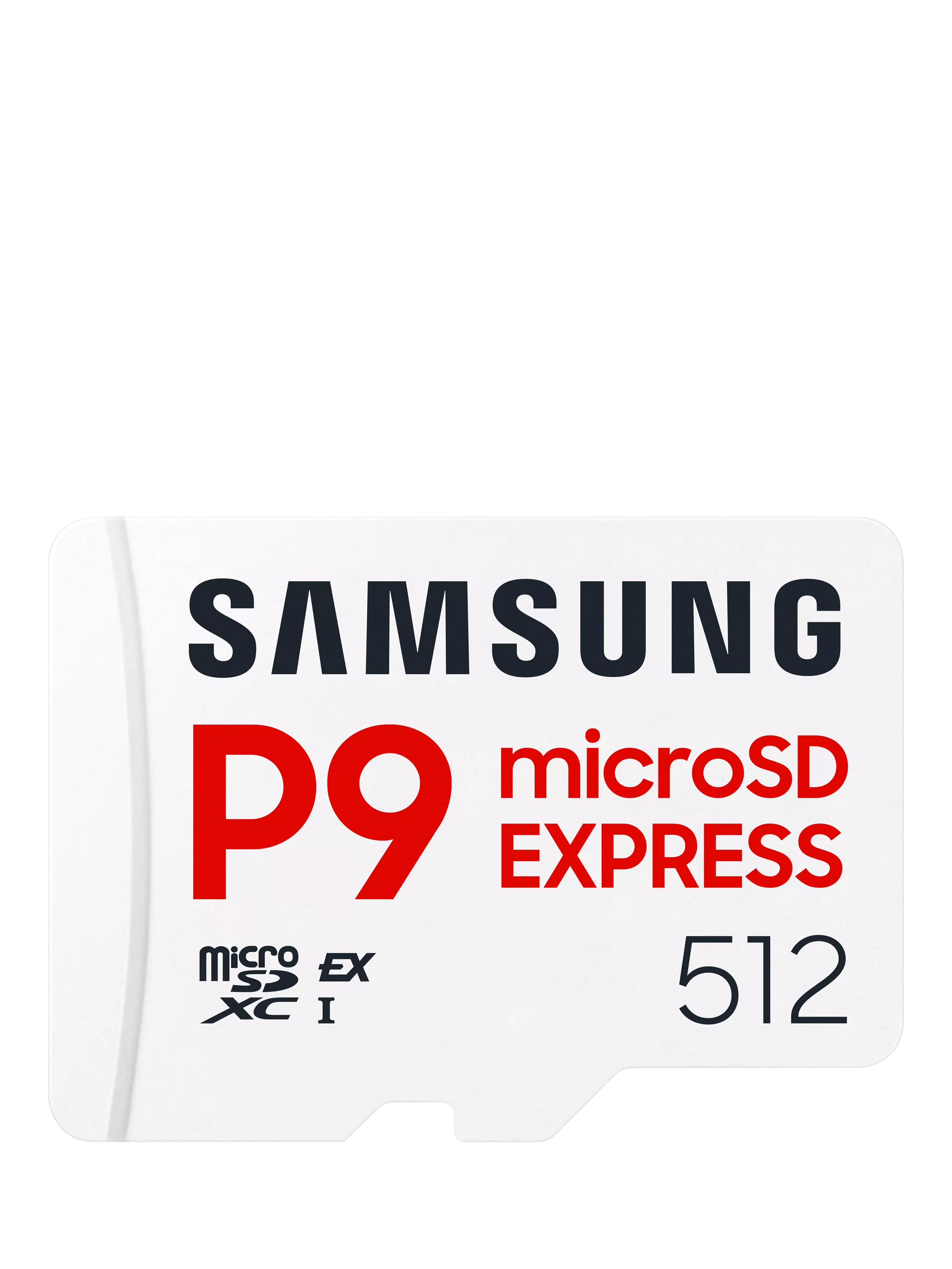 Samsung P9 Express microSDXC memory card 512GB, UK version