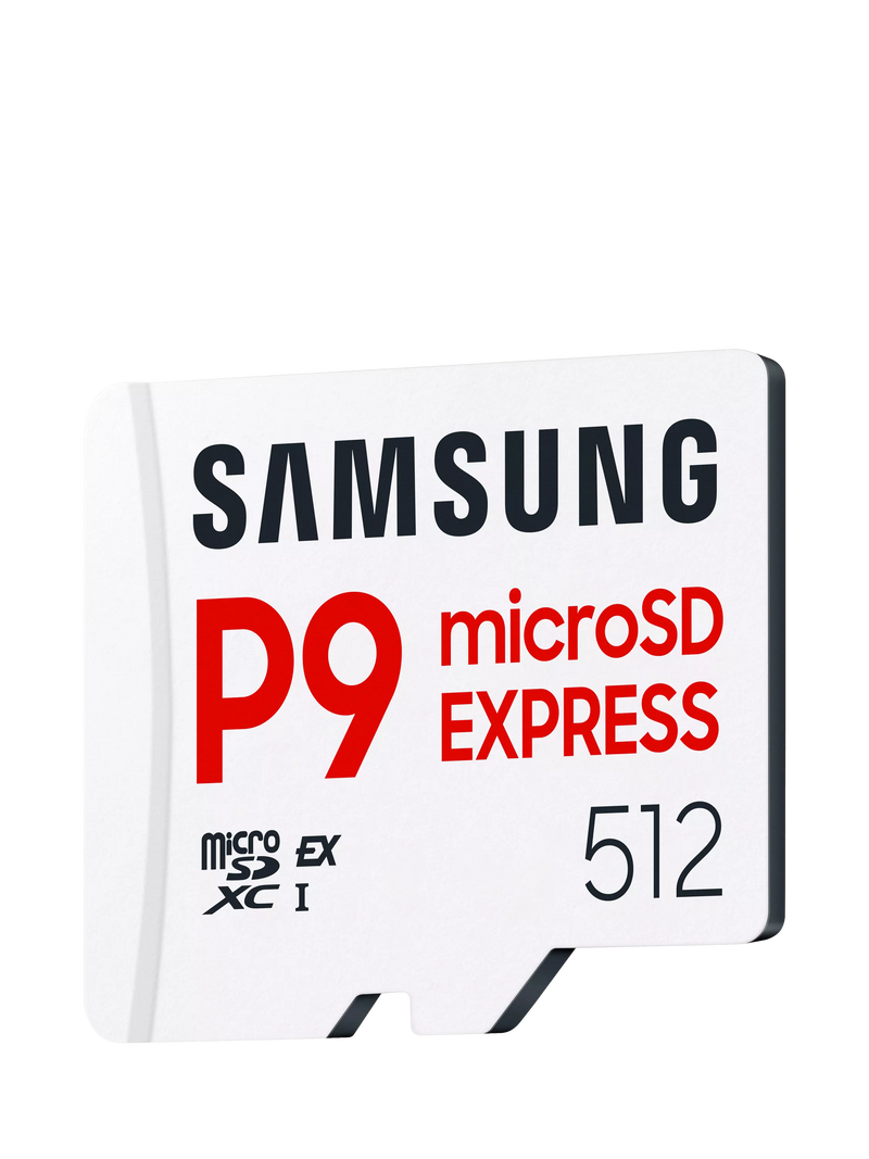 Samsung P9 Express microSDXC memory card 512GB, UK version