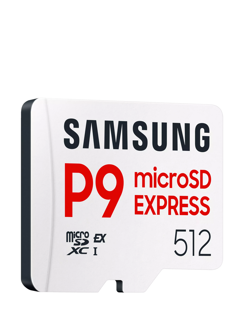 Samsung P9 Express microSDXC memory card 512GB, UK version