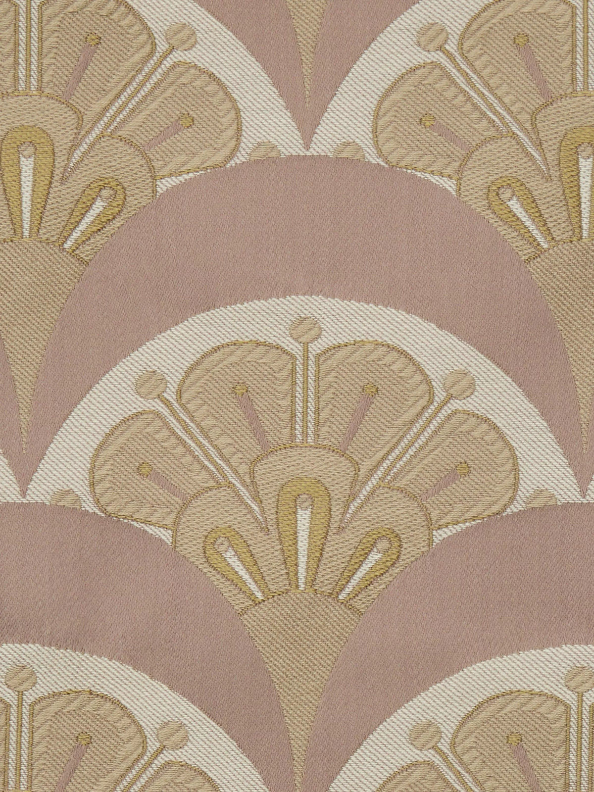 Liberty London Deco Scallop jacquard furnishing fabric, UK version