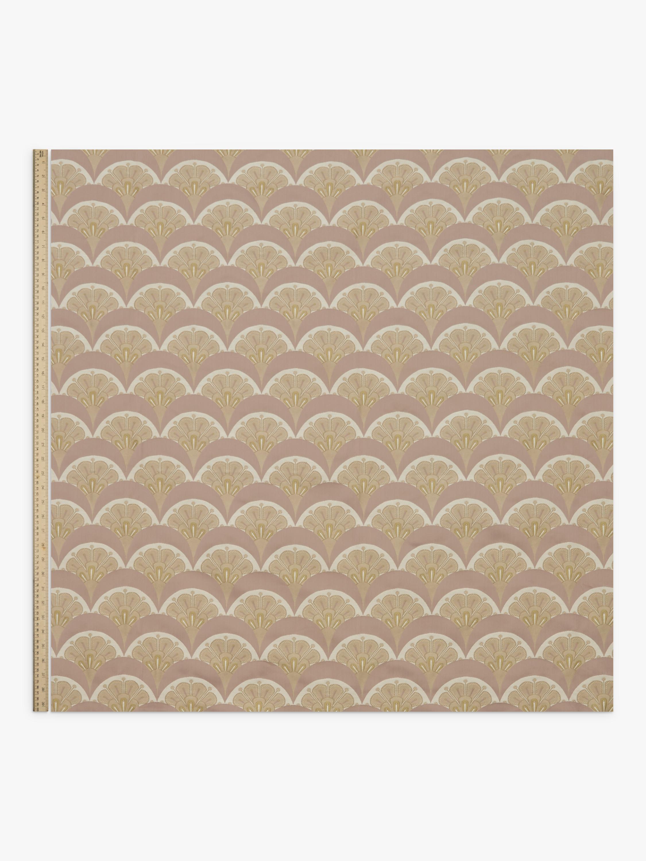 Liberty London Deco Scallop jacquard furnishing fabric, UK version