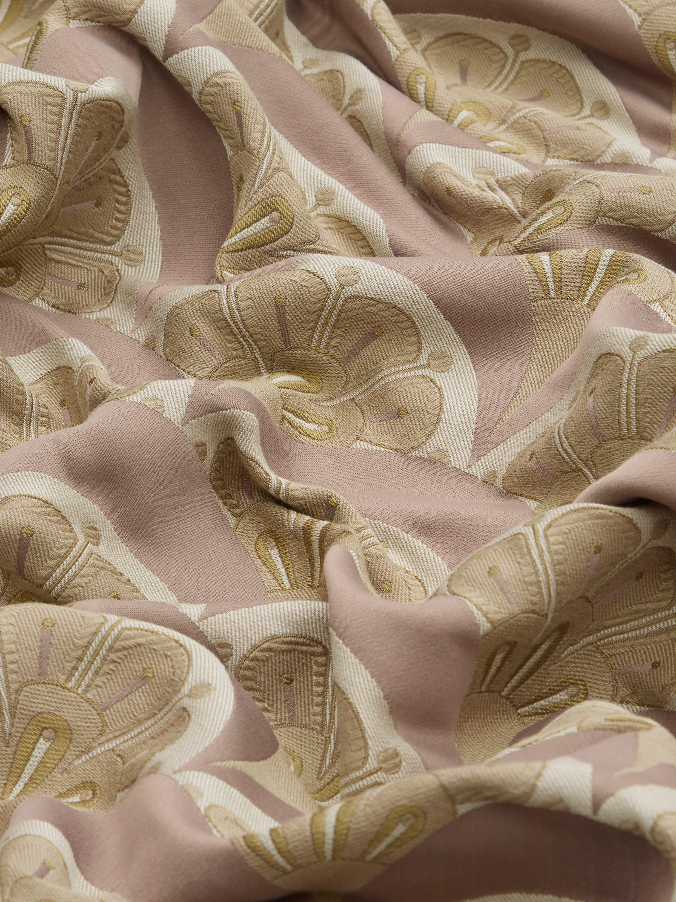 Liberty London Deco Scallop jacquard furnishing fabric, UK version