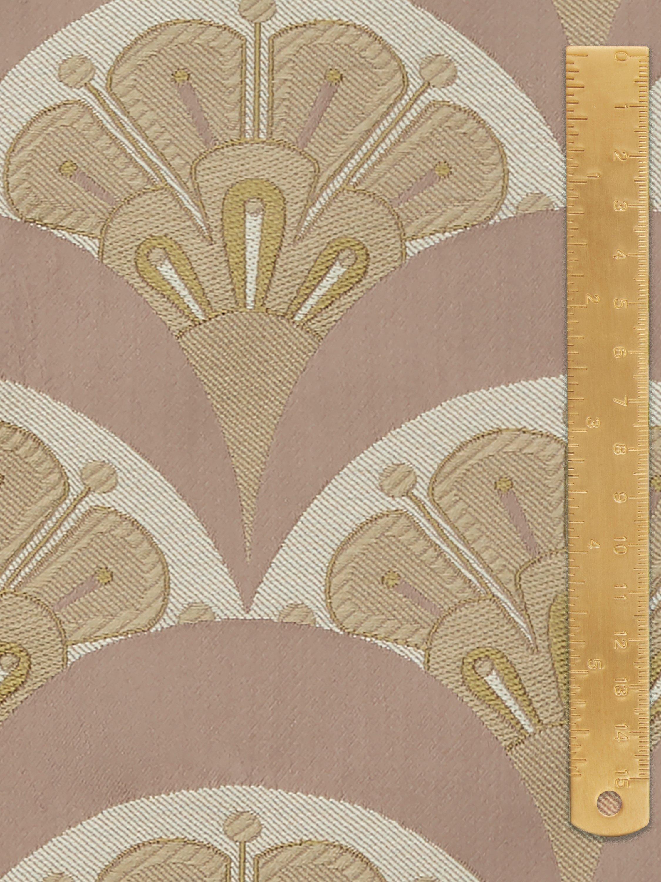 Liberty London Deco Scallop jacquard furnishing fabric, UK version