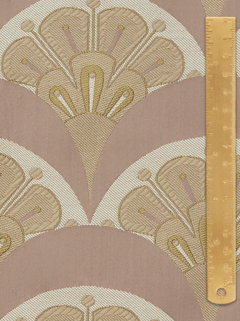 Liberty London Deco Scallop jacquard furnishing fabric, UK version