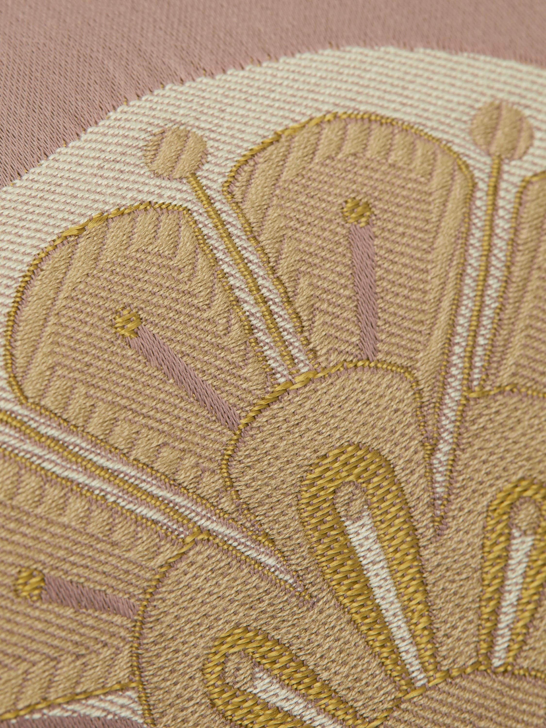Liberty London Deco Scallop jacquard furnishing fabric, UK version