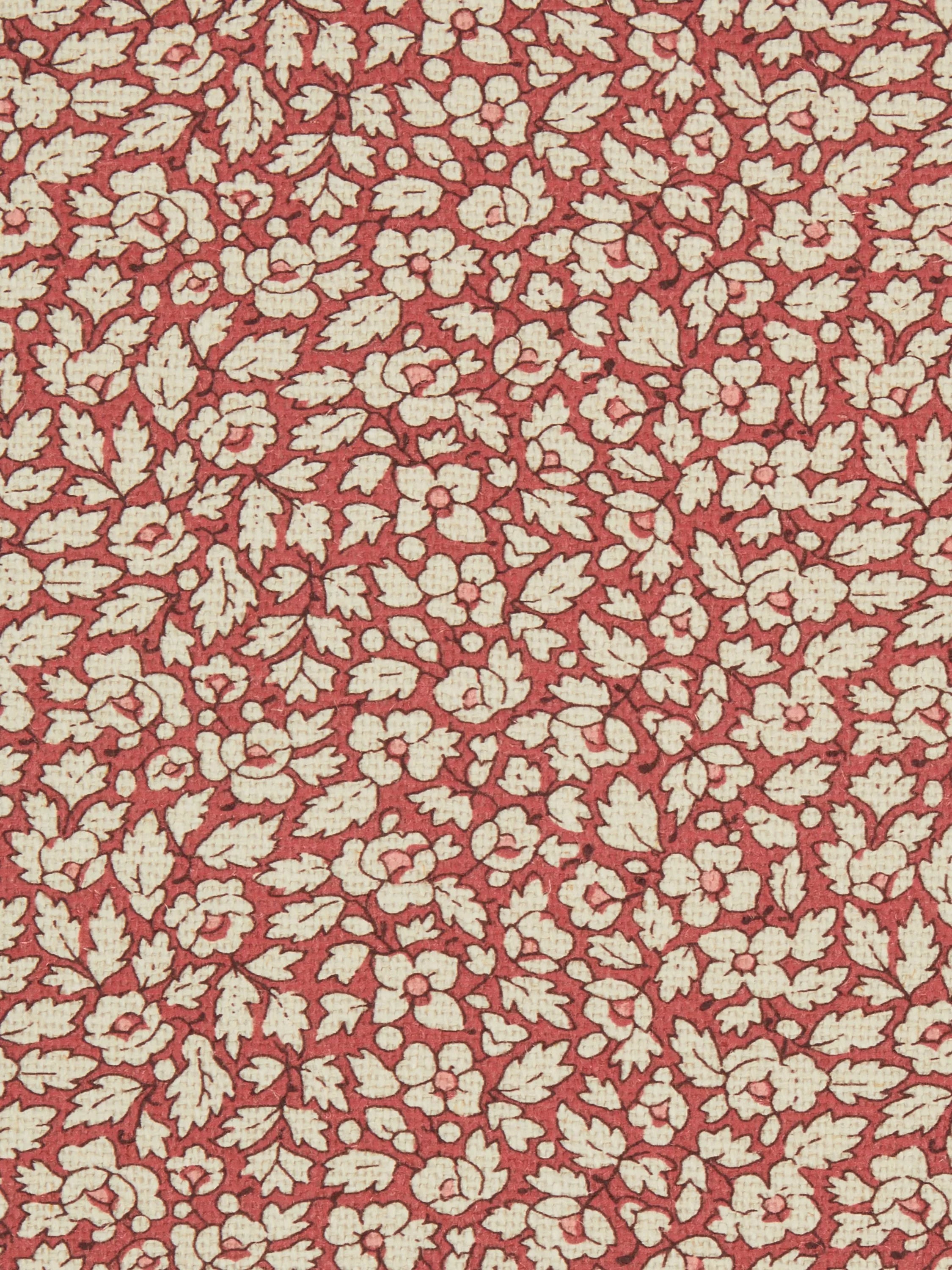 Liberty London Feather Petals Furnishing Fabric, Red Lac