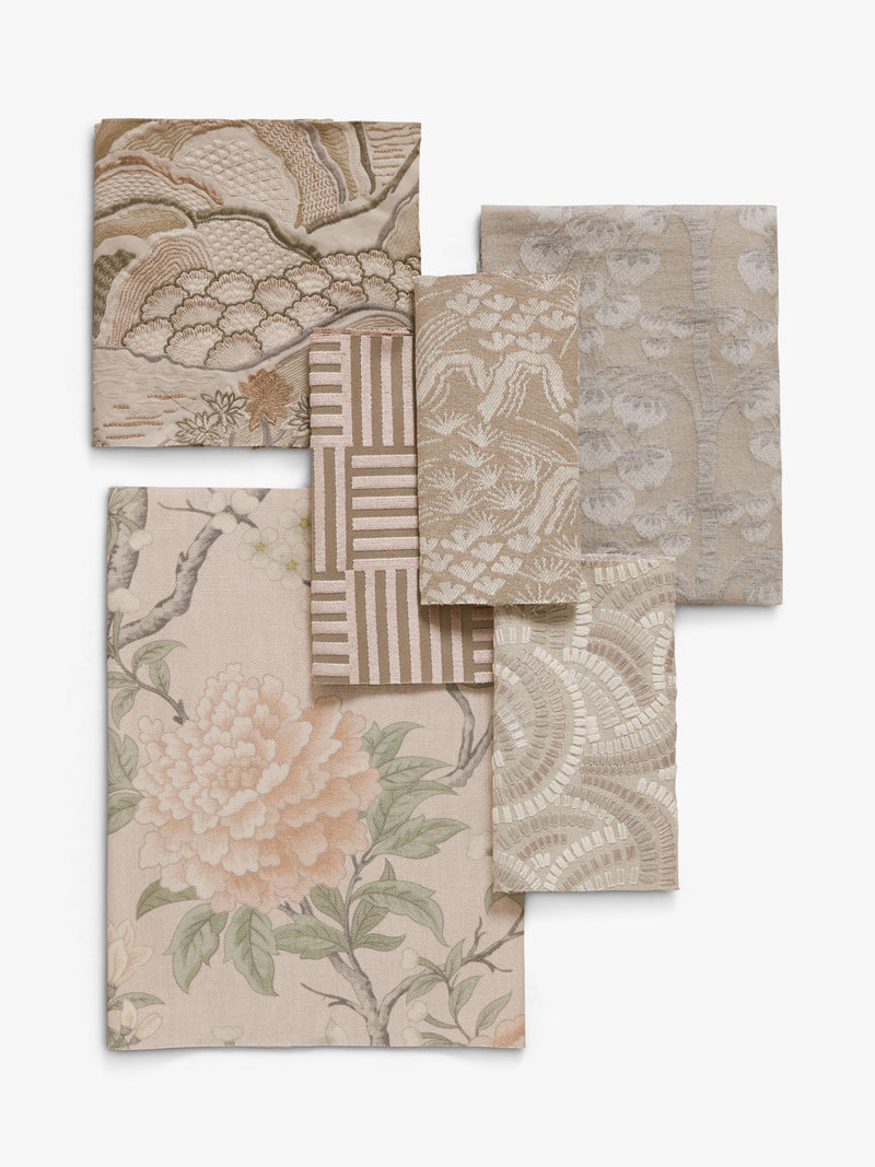 Liberty London Kimono Knot furnishing fabric, UK version