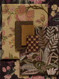 Liberty London Lotus Garden velvet furnishing fabric (British brand)