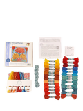 Bothy Threads Caustic Chrysanthemum tapestry kit 36x36cm, imported from the UK