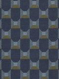 Liberty London Obi Check Furnishing Fabric, Smalt Blue