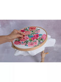 Milward embroidery seat stand with three hoops - British product