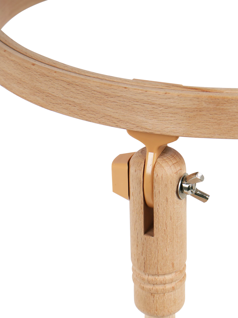 Milward embroidery seat stand with three hoops - British product