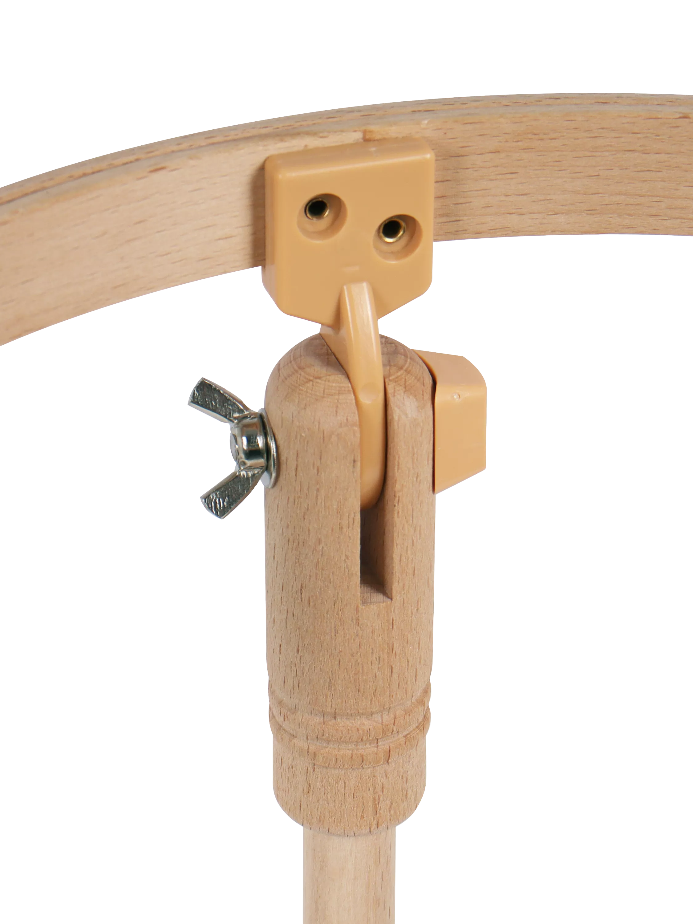 Milward embroidery seat stand with three hoops - British product