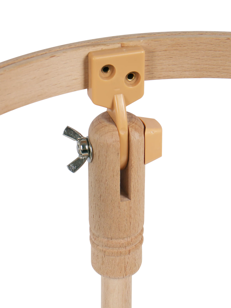 Milward embroidery seat stand with three hoops - British product