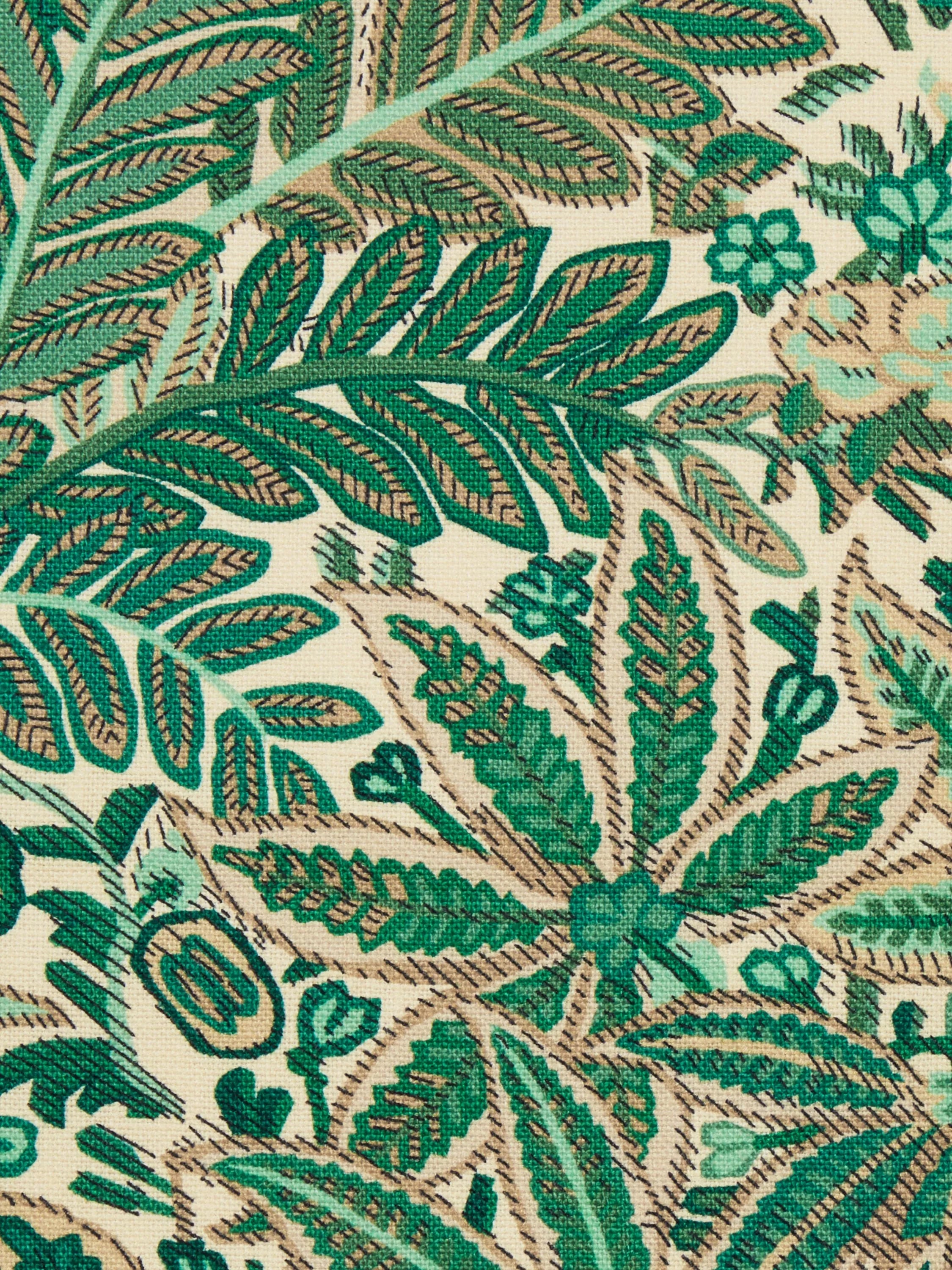 Liberty London Persian Voyage Furnishing Fabric, Jade Stone