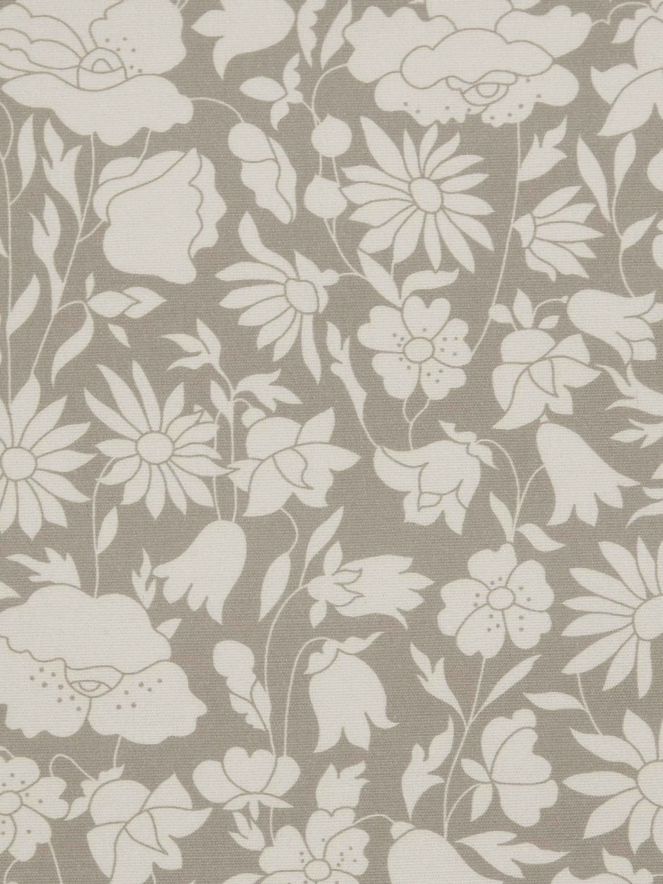 Liberty London Poppy Grace Furnishing Fabric, Flax