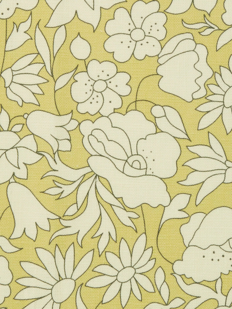 Liberty London Poppy Meadow Furnishing Fabric, Fennel