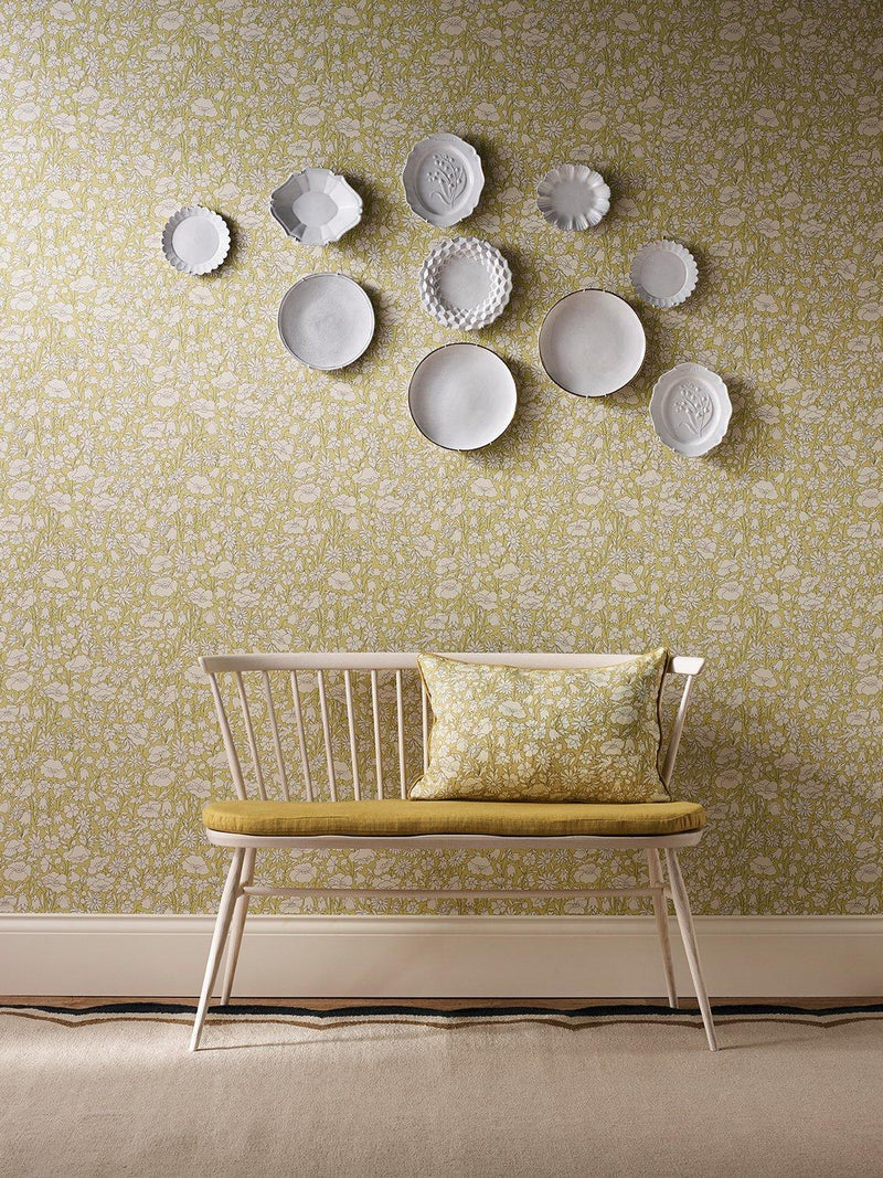 Liberty London Poppy Meadow floral furnishing fabric 140cm, UK version