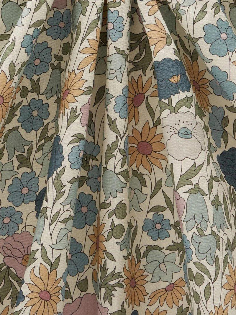 Liberty London Poppy Meadowfield linen furnishing fabric, imported from the UK
