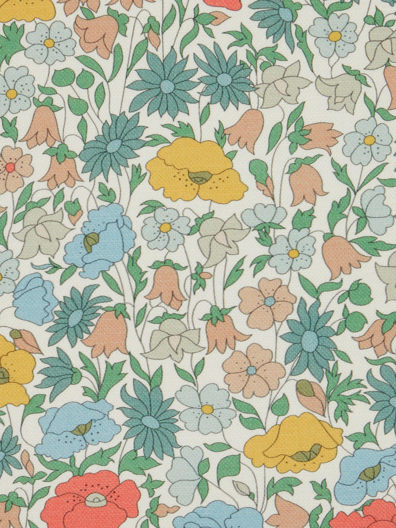 Liberty London Poppy Meadowfield floral cotton fabric (British brand)